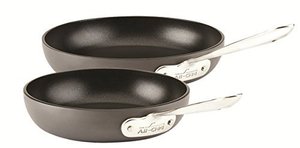 AllCladNonstickHA1Pans All-Clad HA1 nonstick pan set
