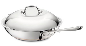 ACCopperCoreChefPanWLid2_500px All Clad Copper Core Chef's pan
