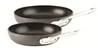 All Clad HA1 nonstick skillet set