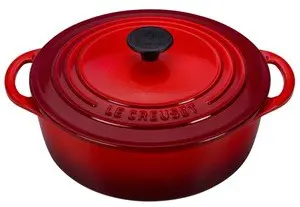 LeCreusetBBB2 Red cast iron dutch oven