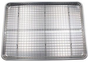 CookingRackAndBakingSheet Baking Sheet and cooking rack