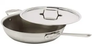 ACD3ChefPanWLid All Clad D3 Chef Pan