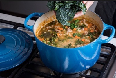 leCreusetOnStovetopWFood leCreuset On Stovetop W/Food