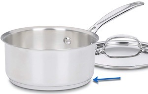 BottomCladSaucePanWCallout_300px How to Choose the Best Cookware: The Ultimate Buying Guide