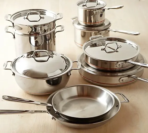 ACCopperCoreWS15PcSet All-Clad Copper Core WS 15 pc set