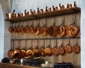 CopperCookwareHanging Copper cookware