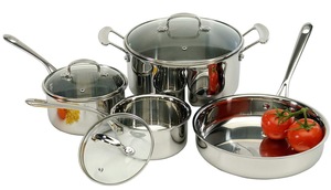 ExcelSteel 506 TriPly cookware set: Clad Stainless Cookware: 55 Microreviews to Help You Choose