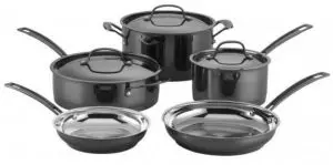 CuisinartMicaShine8pcSet Cuisinart Cookware Review (Clad Stainless)