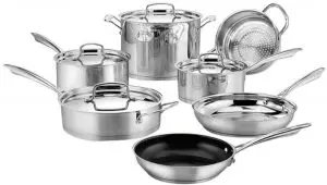 CuisinartProSeriesSet Cuisinart Cookware Review (Clad Stainless)