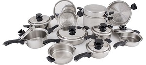 American Waterless Cookware Family Set American waterless cookware set: Cookware Made in the USA