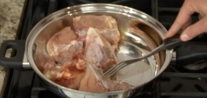 CookingChickenWaterlessNoFat Cooking Chicken Waterless Method