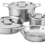 ACD57PieceSetBrushed All-Clad D5 brushed 7 pc set