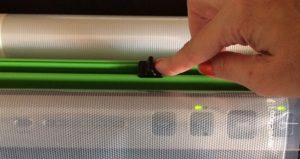 Bag Cutter closeup view