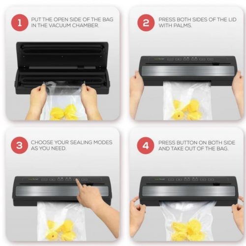 Nutrichef PKVS25 Operating Instructions