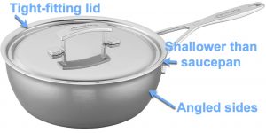 SaucierWCallouts How to Choose the Best Saucepans for Your Kitchen