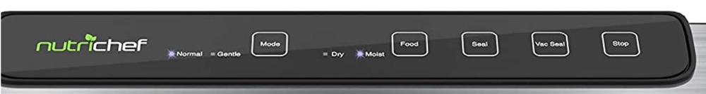 NutrichefVS_PKVS20STS_CP Nutrichef PKVS20STS controls