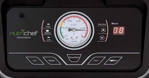 Nutrichef PKVS70 Control panel
