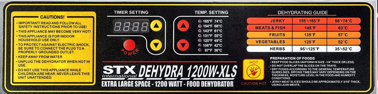 STXInternationalDehydraCP_Guide A Guide to the Best Food Dehydrators