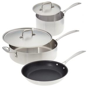 American Kitchen 5 Pc Set American Kitchen cookware 5 pc set: Cookware Made in the USA