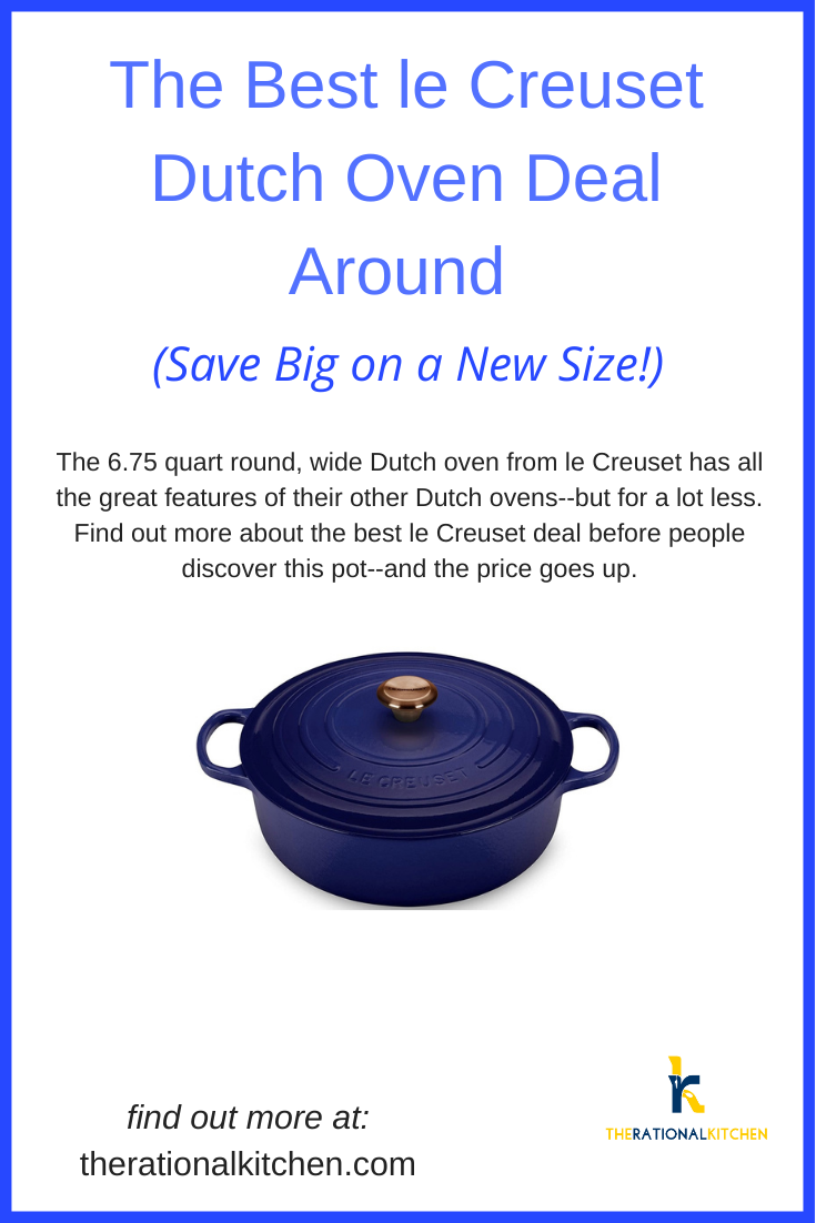 The Best le Creuset Dutch Oven Deal Around pinterest