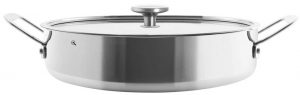 Chantal 3Clad 5 Qt Short Handled Saute Pan https://amzn.to/3jhG62I