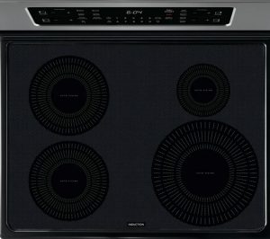 Frigidaire Freestanding Induction Range Top View Frigidaire Freestanding Induction Range Top View