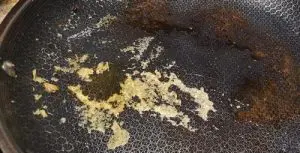 Hexclad with Egg Residue Hexclad with Egg Residue