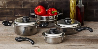 Saladmaster Set with Detachable Handle Saladmaster Set with Detachable Handle
