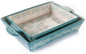 Velluto Ceramic Baking Dish Set Velluto 100% ceramic (stoneware) baking dishes