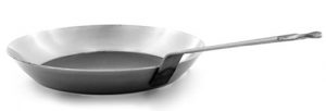 Matfer Bourgeat Carbon Steel Pan Side View Matfer Bourgeat Carbon Steel Pan Side View
