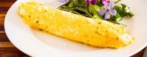 Omelette on Plate Omelette on Plate