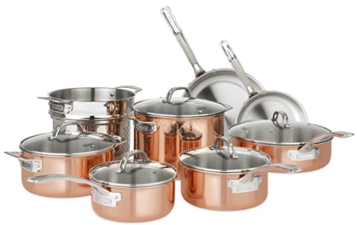 Viking 3ply Copper 13pc Set