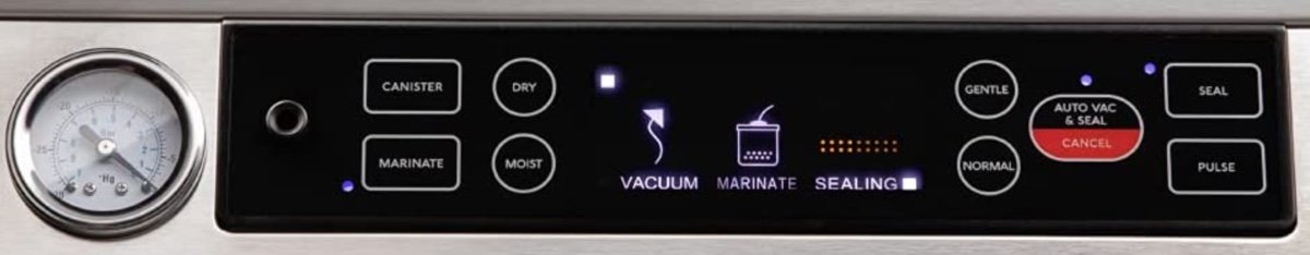 Avid Armor A420 vacuum sealer control panel Avid Armor A420 vacuum sealer control panel