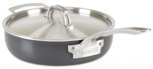 Viking Hard Stainless 3 Qt Sauté Pan