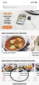 Hestan Cue Control Mode in App Hestan Cue Control Mode in App