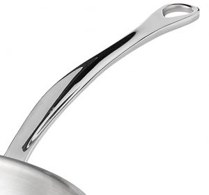Mauviel M'Cook handle closeup Mauviel M'Cook handle closeup