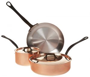 Mauviel M'Heritage 150C 5 Pc Set Mauviel M'Heritage 150C 5 Pc Set