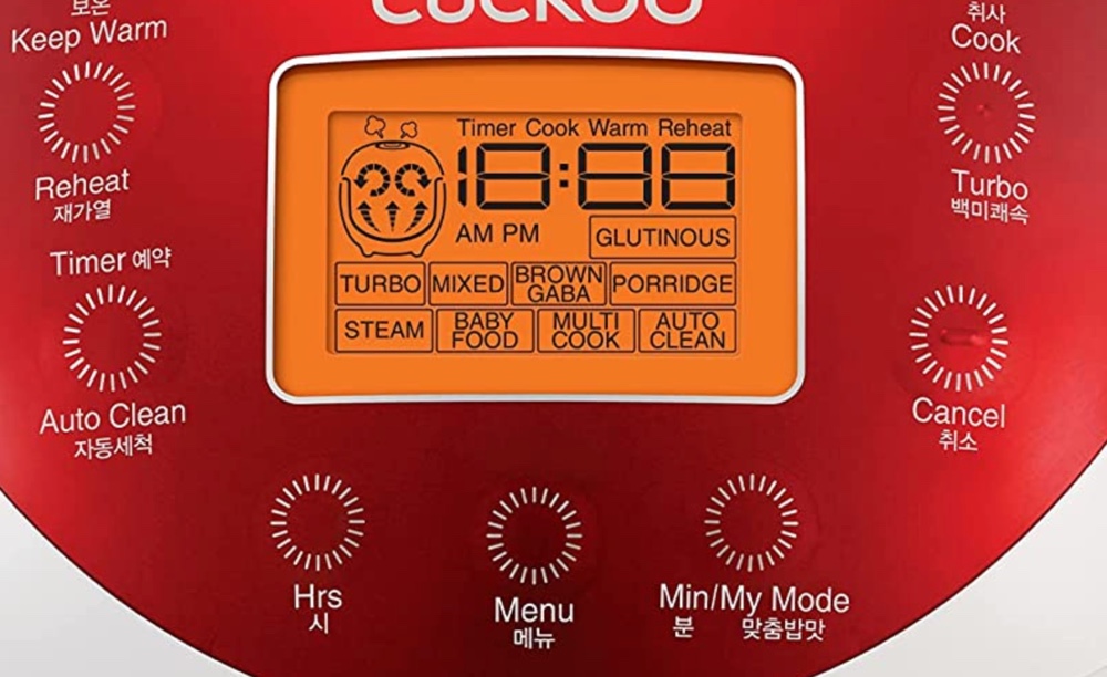 Cuckoo CR-0655F Rice Cooker Control Panel