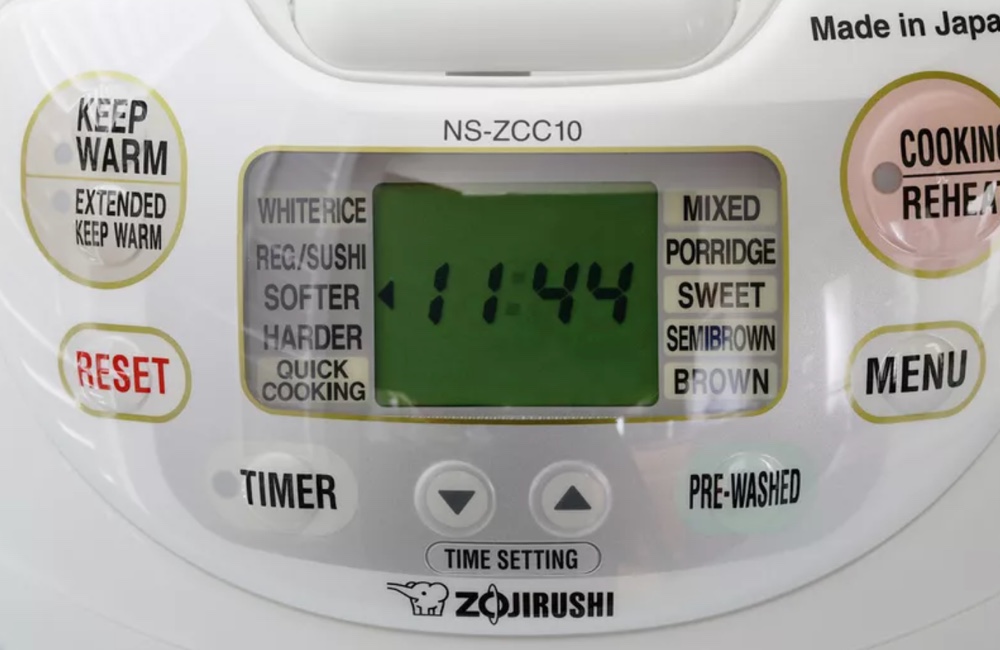 Zojirushi Neuro Fuzzy Rice Cooker Control Panel
