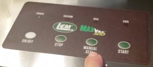LEM 1253 MaxVac 500 control panel LEM 1253 MaxVac 500 control panel