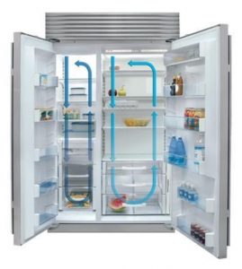 Sub-Zero Side by Side Refrigerator Air Flow Sub-Zero Side by Side Refrigerator Air Flow