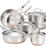 Anolon Nouvelle Stainless 10pc set Anolon Nouvelle Stainless 10pc set