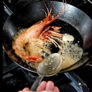 Matfer Bourgeat carbon steel with shrimp Matfer Bourgeat carbon steel with shrimp