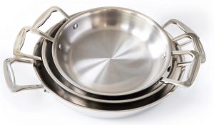 360 Cookware 3pc short handled skillet set 360 Cookware 3pc short handled skillet set