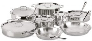 All Clad D3 14pc set All Clad D3 14pc set