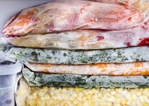 Freezer burned veggies Freezer burned veggies