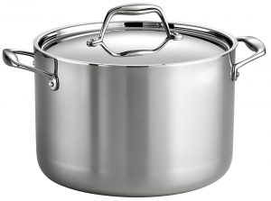 Tramontina 8Qt stainless stock pot Tramontina 8Qt stainless stock pot