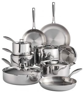Tramontina Tri-Ply Clad 14pc Set (Brazil) Tramontina Tri-Ply Clad 14pc Set (Brazil)