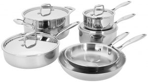 Henckels Impulse 10pc Tri-ply cookware set