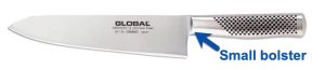 Global Classic Forged with bolster callout Global Classic Forged with bolster callout